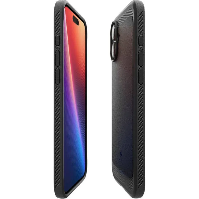 Etui SPIGEN RUGGED ARMOR MAG MAGSAFE IPHONE 16 PLUS MATTE BLACK