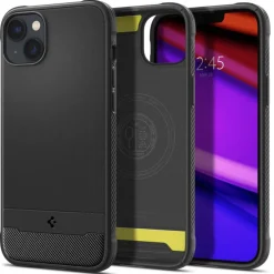 Etui Spigen Rugged Armor Mag Magsafe iPhone 14 Matte Black Czarny Case