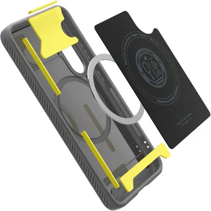 Etui SPIGEN RUGGED ARMOR MAG MAGSAFE GALAXY S25 MARBLE GREY
