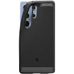 ETUI SPIGEN RUGGED ARMOR MAG MAGSAFE SAMSUNG GALAXY S25 ULTRA MATTE BLACK