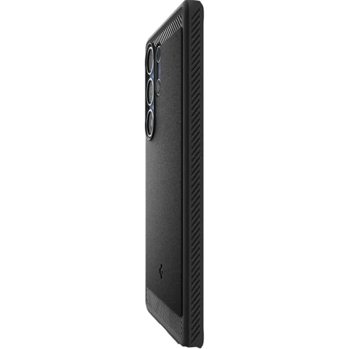 ETUI SPIGEN RUGGED ARMOR MAG MAGSAFE SAMSUNG GALAXY S25 ULTRA MATTE BLACK
