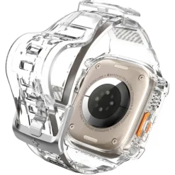 Etui Spigen Rugged Armor Pro Apple Watch Ultra 49mm Ultra 2 Przezroczyste