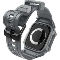 ETUI SPIGEN RUGGED ARMOR ”PRO” APPLE WATCH 10 (46 MM) DARK GREY