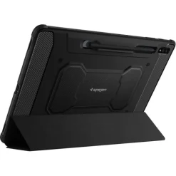 Etui SPIGEN Rugged Armor ”Pro” Galaxy Tab S7+ Plus 12.4 T970/T976 Black Czarne Case