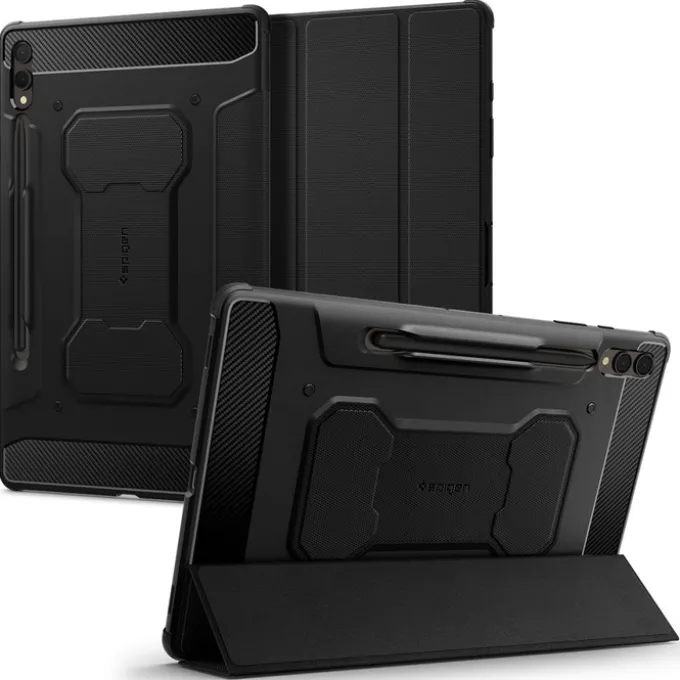 Etui Spigen Rugged Armor ”pro” Galaxy Tab S9+ Plus 12.4 X810 / X816B Black Case