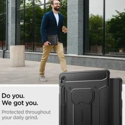 Etui Spigen Rugged Armor ”pro” Galaxy Tab S9 Fe 10.9 X510 / X516b Black Case