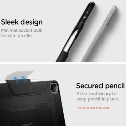 Etui SPIGEN Rugged Armor Pro iPad Pro 4/5/6 12.9 2020/2021/2022 Black Case