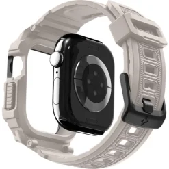 ETUI SPIGEN RUGGED ARMOR ”PRO” V2 APPLE WATCH 10 / 11 (42 MM) DUNE BEIGE