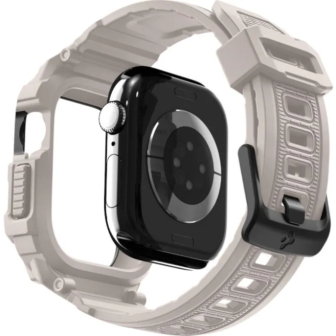 ETUI SPIGEN RUGGED ARMOR ”PRO” V2 APPLE WATCH 10 / 11 (42 MM) DUNE BEIGE