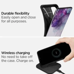 Etui SPIGEN Rugged Armor Samsung Galaxy S20 Plus Matte Black Czarne Case