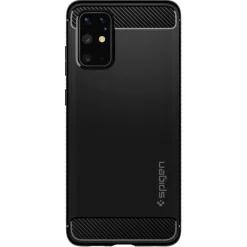 Etui SPIGEN Rugged Armor Samsung Galaxy S20 Plus Matte Black Czarne Case