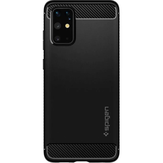 Etui SPIGEN Rugged Armor Samsung Galaxy S20 Plus Matte Black Czarne Case