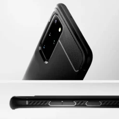 Etui SPIGEN Rugged Armor Samsung Galaxy S20 Plus Matte Black Czarne Case