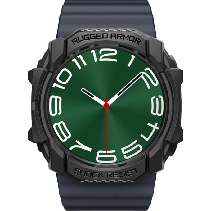 ETUI SPIGEN RUGGED ARMOR SAMSUNG GALAXY WATCH ULTRA (47 MM) MATTE BLACK