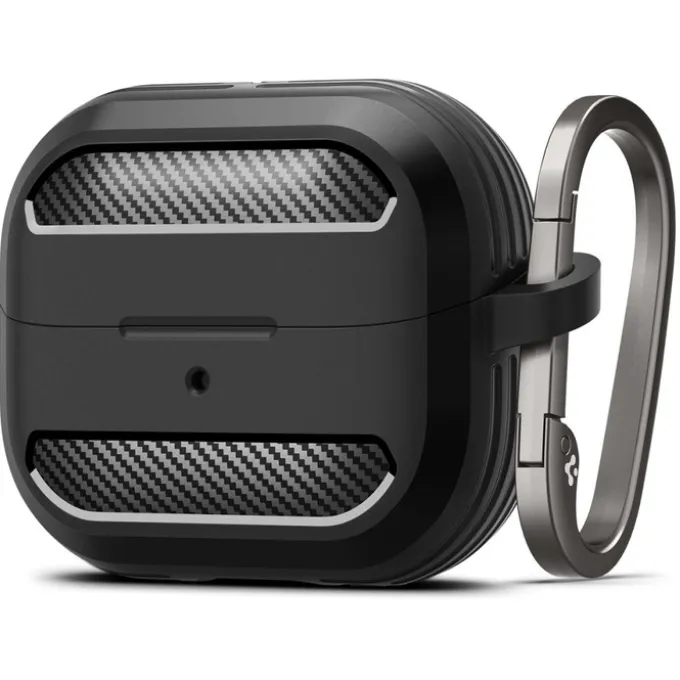 ETUI SPIGEN RUGGED ARMOR SAMSUNG GALAXY BUDS 3 / 3 PRO MATTE BLACK