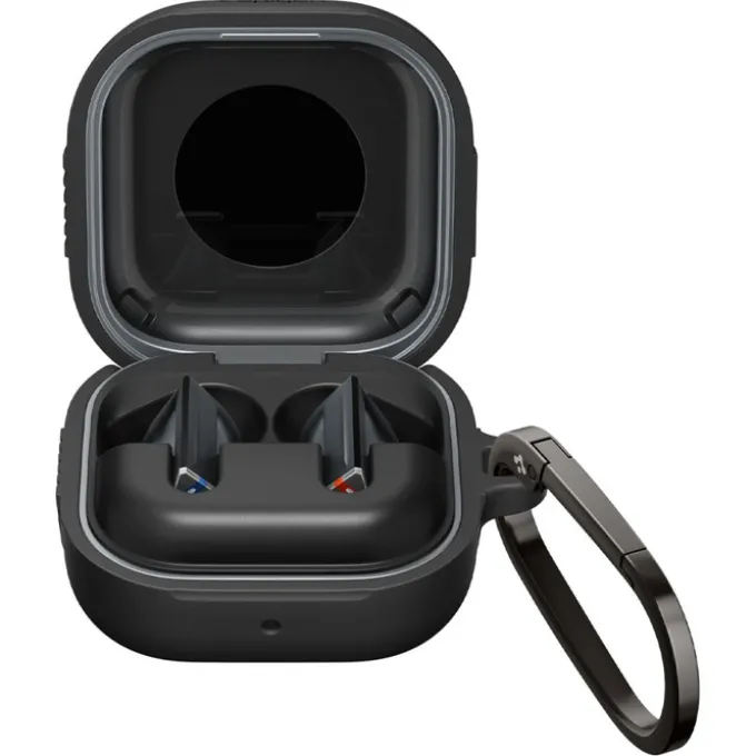 ETUI SPIGEN RUGGED ARMOR SAMSUNG GALAXY BUDS 4 / 4 PRO MATTE BLACK