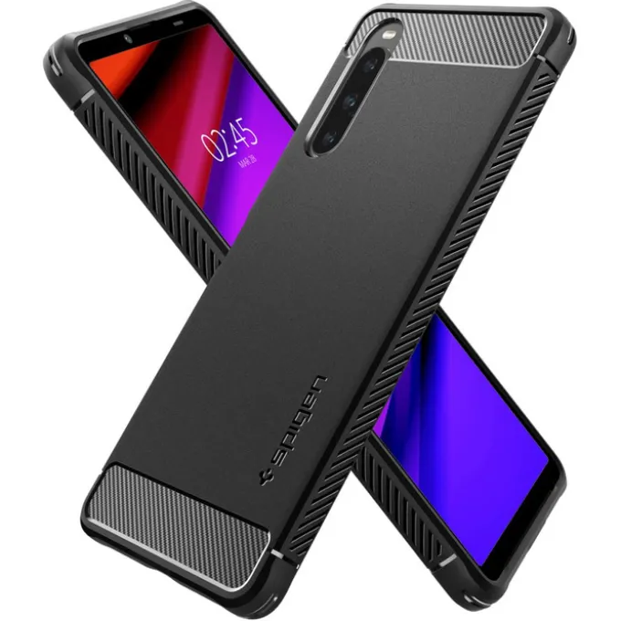 Etui Spigen Rugged Armor Sony Xperia 10 V Matte Black Case