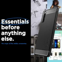Etui Spigen Rugged Armor Sony Xperia 10 V Matte Black Case