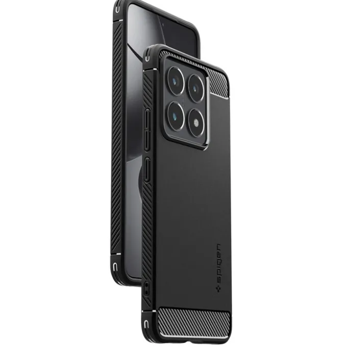 ETUI SPIGEN RUGGED ARMOR XIAOMI 14T PRO MATTE BLACK