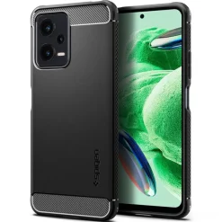 Etui Spigen Rugged Armor Xiaomi Redmi Note 12 5G / Poco X5 5G Matte Black
