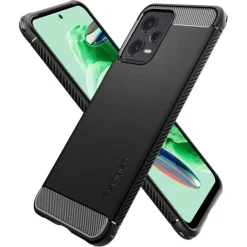 Etui Spigen Rugged Armor Xiaomi Redmi Note 12 5G / Poco X5 5G Matte Black