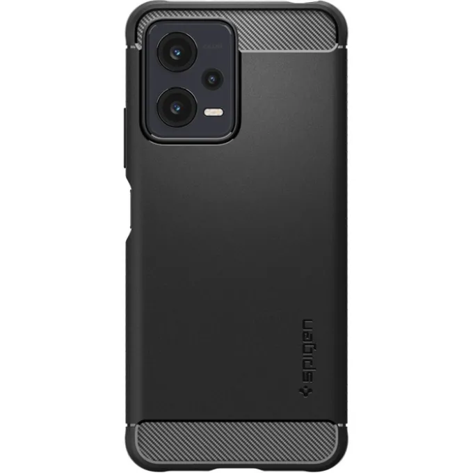 Etui Spigen Rugged Armor Xiaomi Redmi Note 12 5G / Poco X5 5G Matte Black