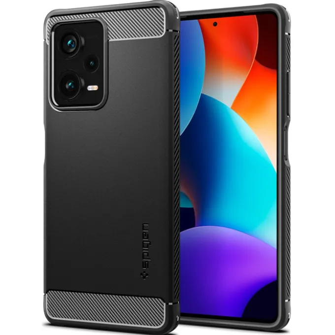 Etui Spigen Rugged Armor Xiaomi Redmi Note 12 Pro+ Plus 5G Matte Black