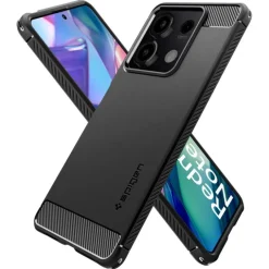 Etui Spigen Rugged Armor Xiaomi Redmi Note 13 5g Matte Black Case