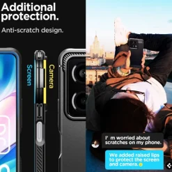Etui Spigen Rugged Armor Xiaomi Redmi Note 13 5g Matte Black Case
