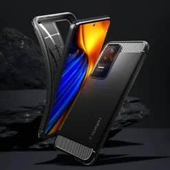 Etui Spigen Rugged Armor Xiaomi Poco F4 Matte Black