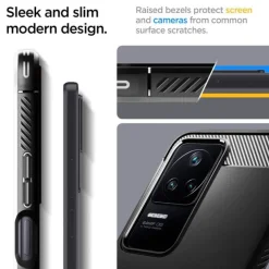 Etui Spigen Rugged Armor Xiaomi Poco F4 Matte Black