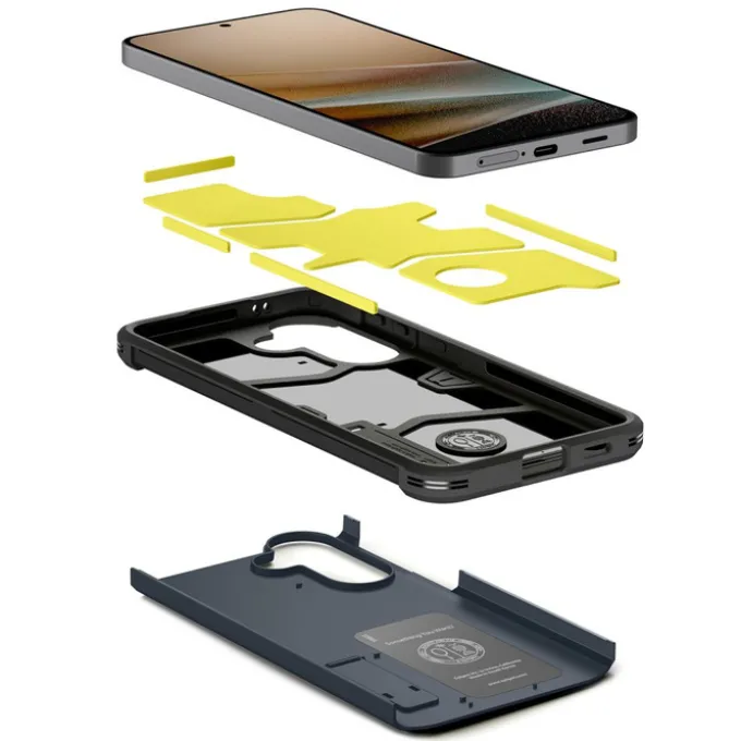 ETUI SPIGEN SAMSUNG GALAXY A57 5G TOUGH ARMOR METAL SLATE