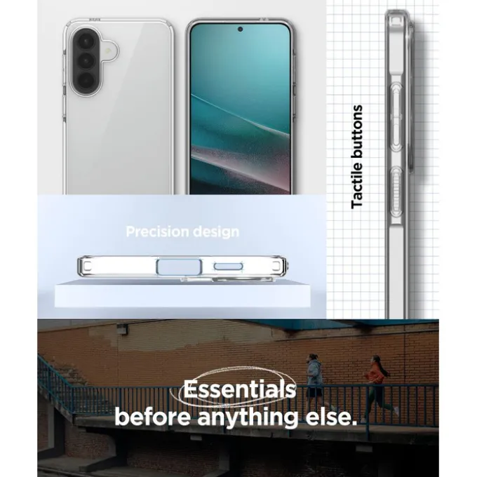 ETUI SPIGEN SAMSUNG GALAXY A57 5G LIQUID CRYSTAL CRYSTAL CLEAR