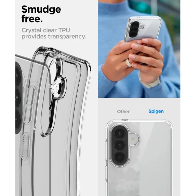 ETUI SPIGEN SAMSUNG GALAXY A57 5G LIQUID CRYSTAL CRYSTAL CLEAR