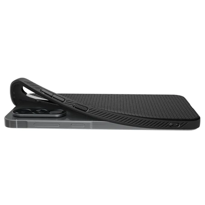 ETUI SPIGEN SAMSUNG GALAXY A56 5G LIQUID AIR MATOWE CZARNE