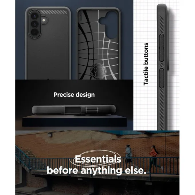 ETUI SPIGEN SAMSUNG GALAXY A57 5G RUGGED ARMOR MATOWE CZARNE