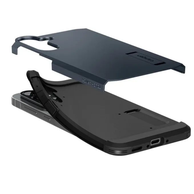 ETUI SPIGEN SAMSUNG GALAXY A56 5G TOUGH ARMOR METAL SLATE