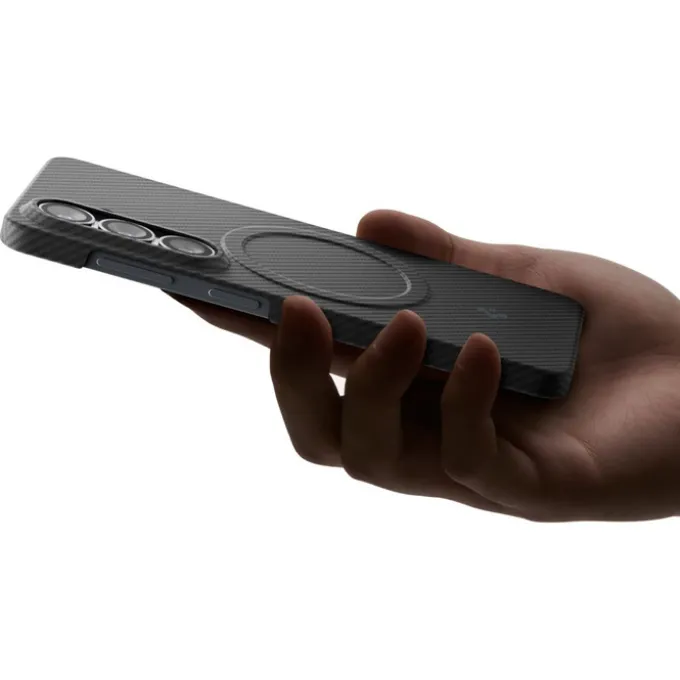 ETUI SPIGEN SAMSUNG GALAXY S26 AIRSKIN ARAMID MAG MAGSAFE CZARNE