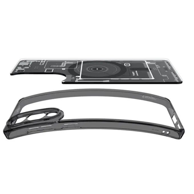 ETUI SPIGEN SAMSUNG GALAXY S25 EDGE ULTRA HYBRID MAG MAGSAFE ZERO ONE BLACK