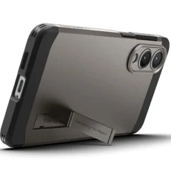 ETUI SPIGEN SAMSUNG GALAXY S25 EDGE TOUGH ARMOR MAGSAFE GUNMETAL