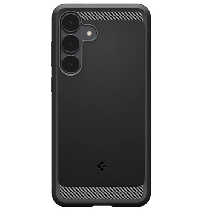 ETUI SPIGEN SAMSUNG GALAXY S25 FE RUGGED ARMOR MATTE BLACK
