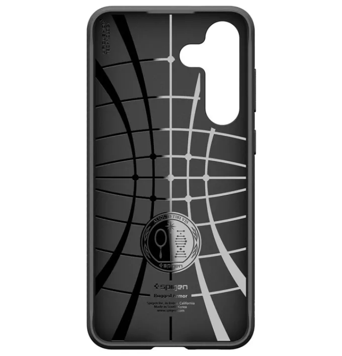 ETUI SPIGEN SAMSUNG GALAXY S25 FE RUGGED ARMOR MATTE BLACK