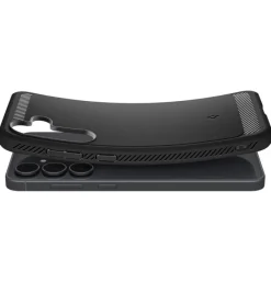 ETUI SPIGEN SAMSUNG GALAXY S25 FE RUGGED ARMOR MATTE BLACK