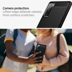 Etui SPIGEN Samsung Galaxy S20 Fe Rugged Armor Matte Black Czarne Case