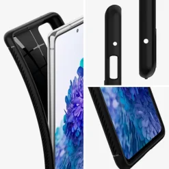 Etui SPIGEN Samsung Galaxy S20 Fe Rugged Armor Matte Black Czarne Case