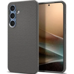 ETUI SPIGEN SAMSUNG GALAXY S25 LIQUID AIR SZARE MARBLE GREY