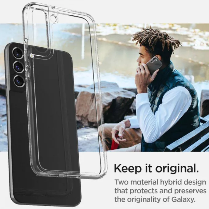 ETUI SPIGEN Samsung Galaxy S22+ Plus Ultra Hybrid Crystal Przezroczyste Clear Case