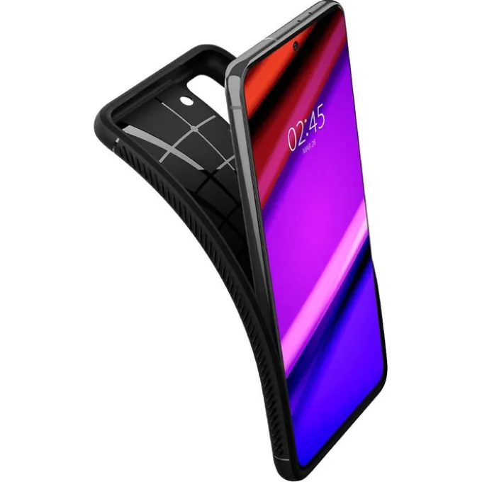 Etui SPIGEN Samsung Galaxy S21 Rugged Armor Matte Black Czarne Case