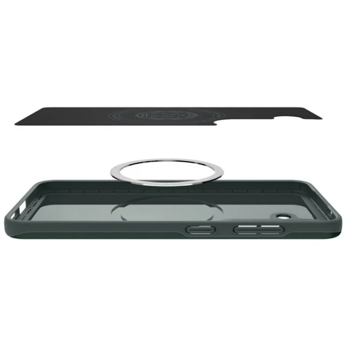 ETUI SPIGEN SAMSUNG GALAXY S25 THIN FIT MAG MAGSAFE ABYSS GREEN