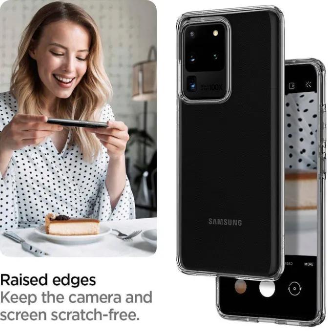 Etui SPIGEN Samsung Galaxy S20 Ultra Liquid Crystal Clear Przeźroczyste Case